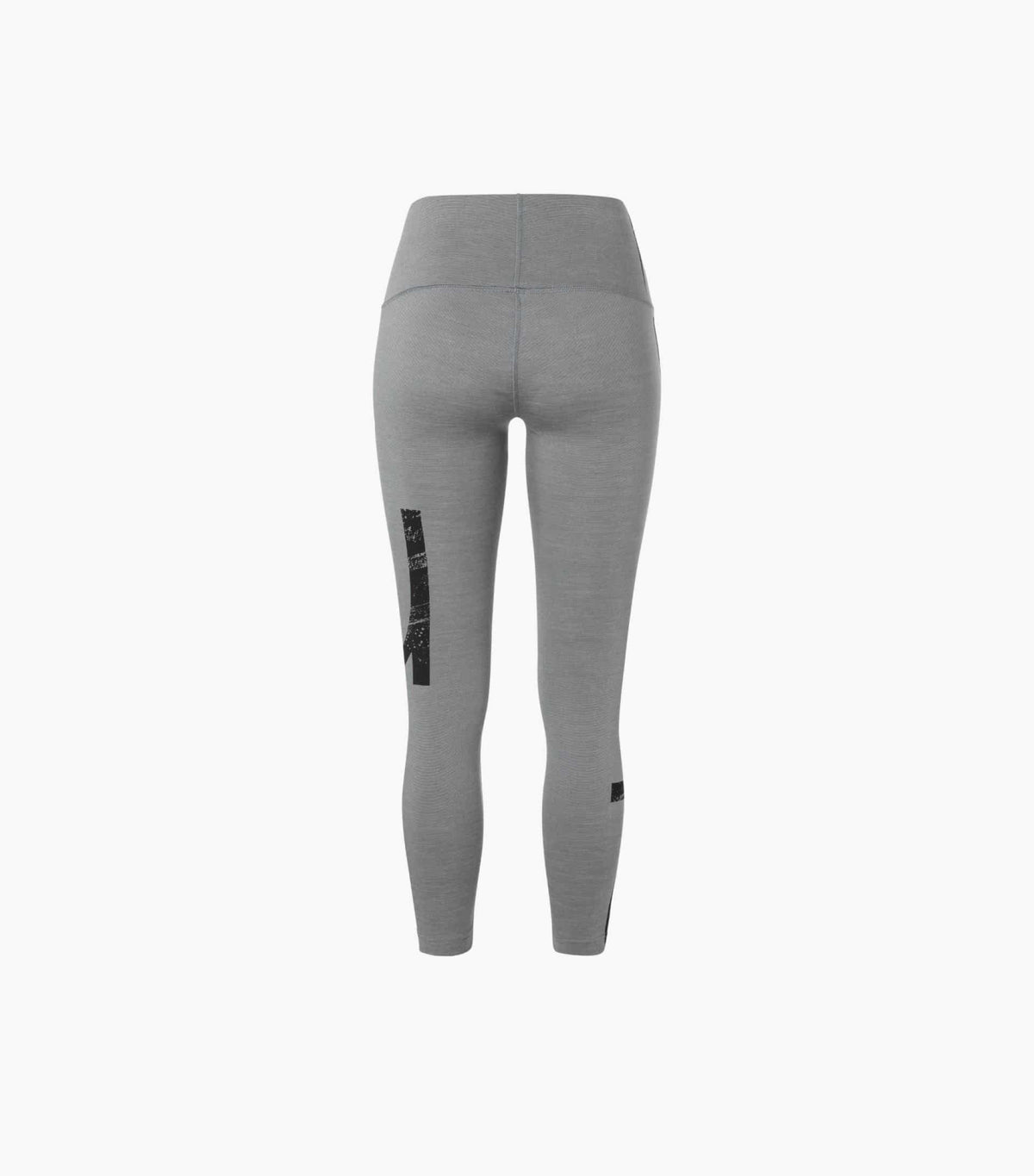 Pantaloni de corp dama SN super.natural W CAPITAL LOGO TIGHTS Cashmere Grey Melange Jet Black