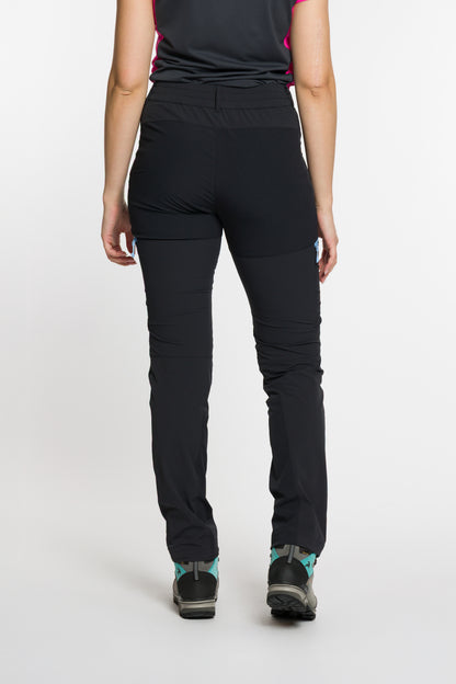 Pantaloni lungi dama Trangoworld MALAREN DF-Caviar