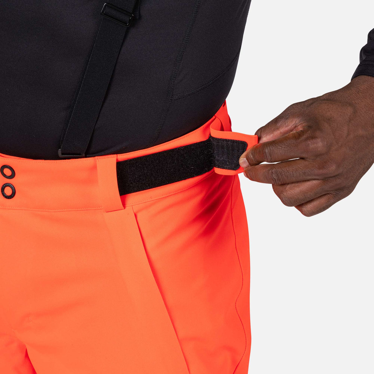 Pantaloni schi barbati Rossignol HERO BLACKSIDE INSULATED Neon Red