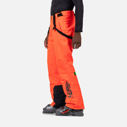 Pantaloni schi barbati Rossignol HERO BLACKSIDE INSULATED Neon Red