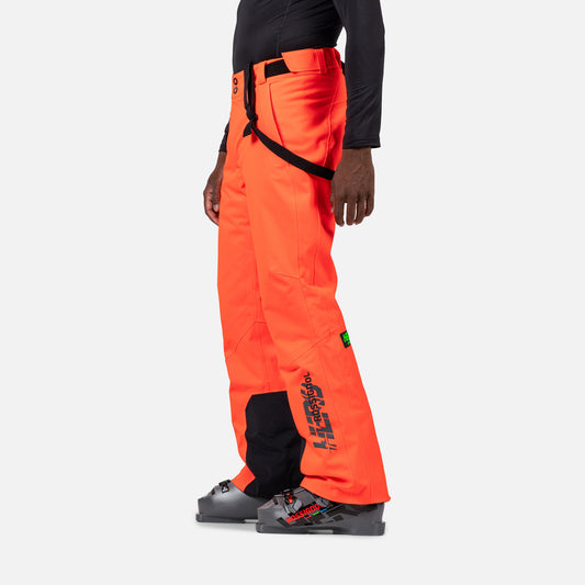 Pantaloni schi barbati Rossignol HERO BLACKSIDE INSULATED Neon Red