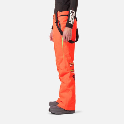 Pantaloni schi barbati Rossignol HERO R - Neon red