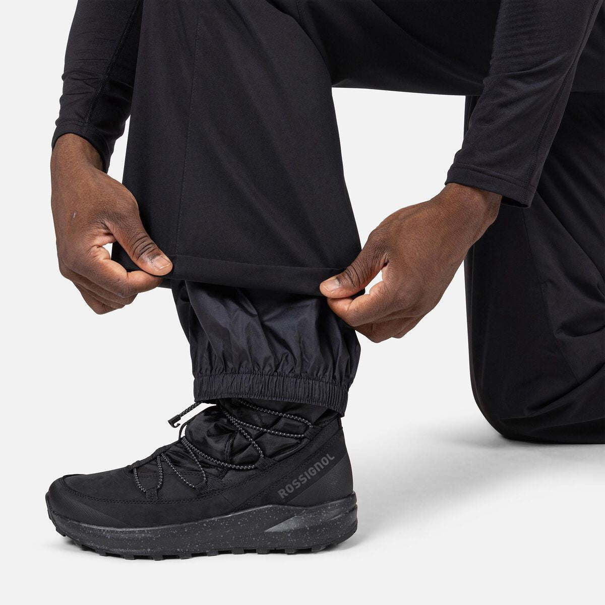 Pantaloni schi barbati Rossignol STRAWPILE insulated - Black