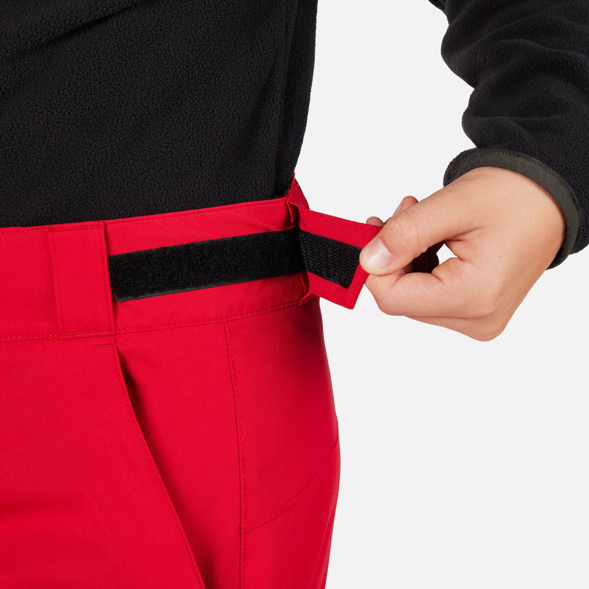 Pantaloni schi copii Rossignol GIRL INSULATED SKI Ruby Red
