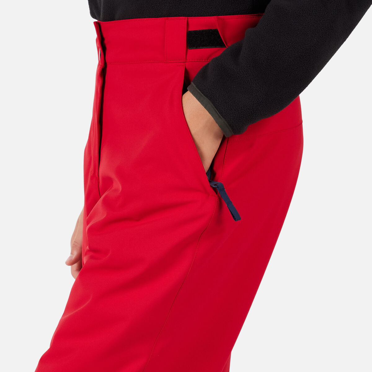 Pantaloni schi copii Rossignol GIRL INSULATED SKI Ruby Red