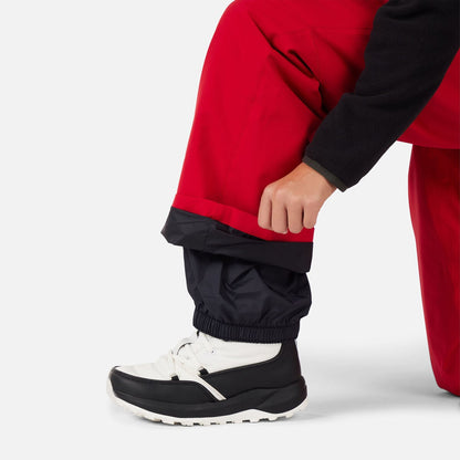 Pantaloni schi copii Rossignol GIRL INSULATED SKI Ruby Red