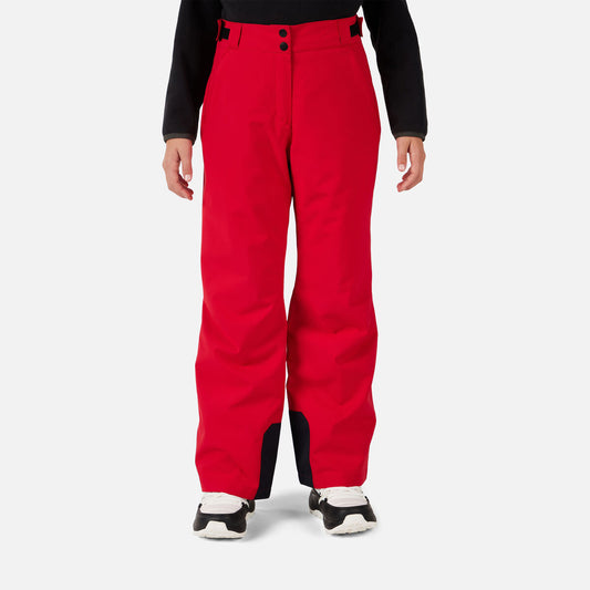 Pantaloni schi copii Rossignol GIRL INSULATED SKI Ruby Red