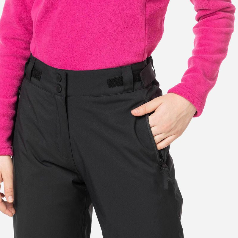 Pantaloni schi copii Rossignol GIRL SKI Black