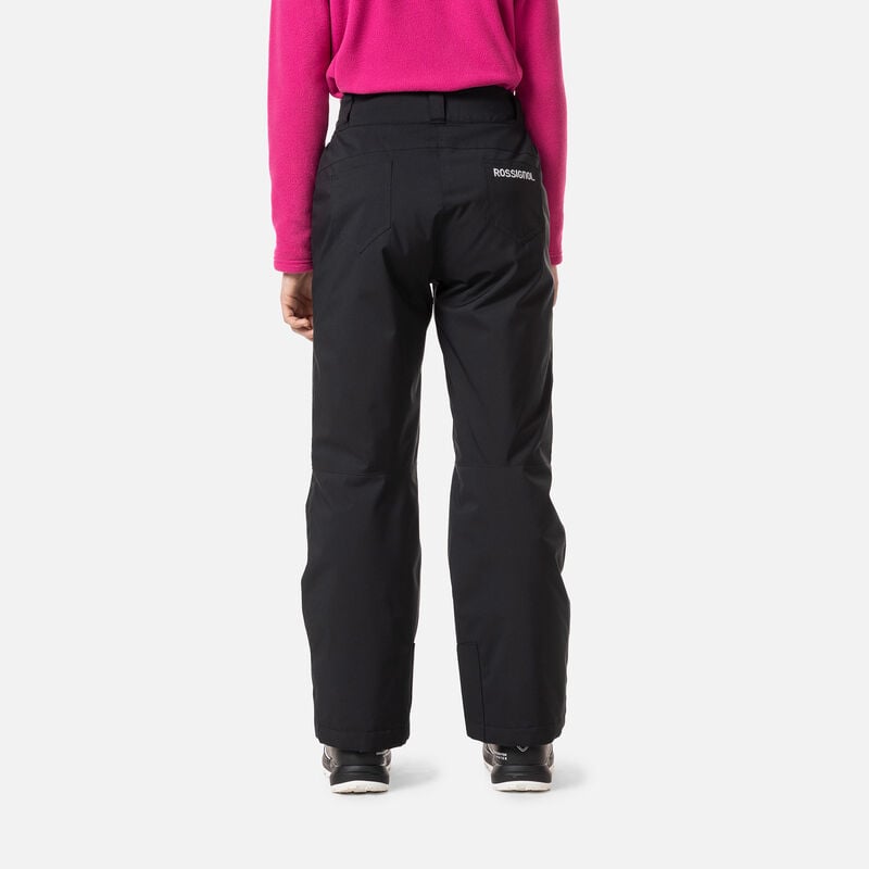 Pantaloni schi copii Rossignol GIRL SKI Black
