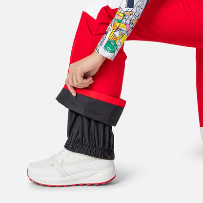 Pantaloni schi dama Rossignol JCC W PILOT STR - Red