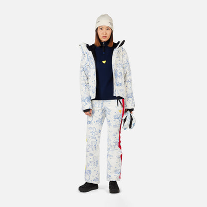 Pantaloni schi dama Rossignol JCC - W Sublim Snow angels artic print
