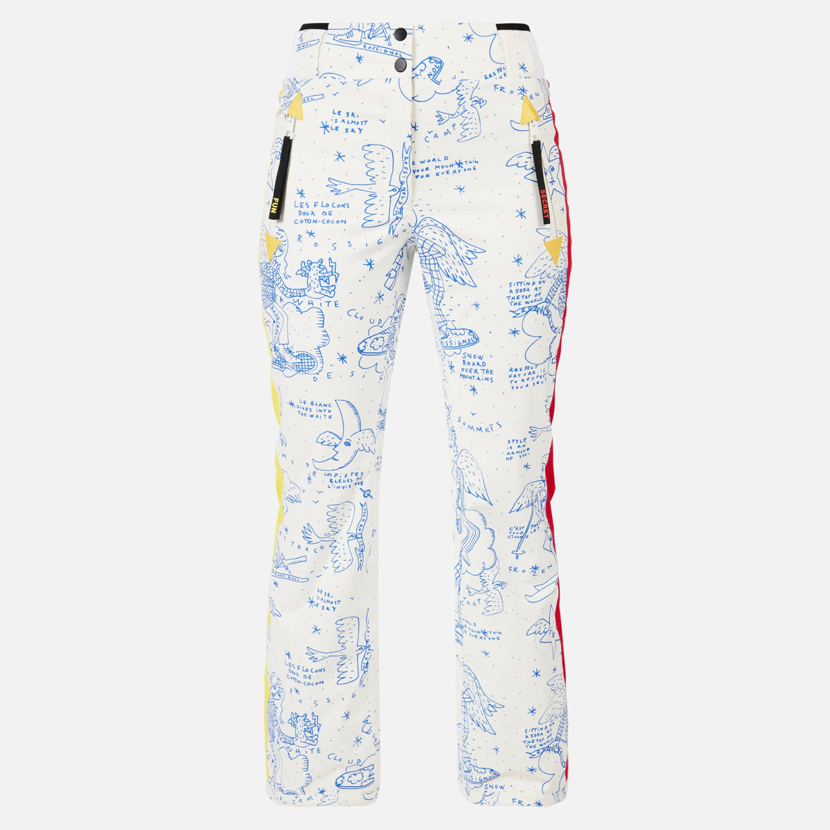 Pantaloni schi dama Rossignol JCC - W Sublim Snow angels artic print