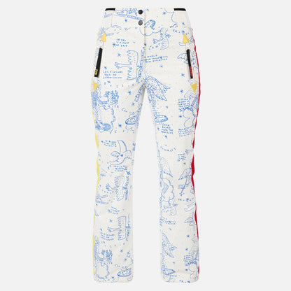 Pantaloni schi dama Rossignol JCC - W Sublim Snow angels artic print