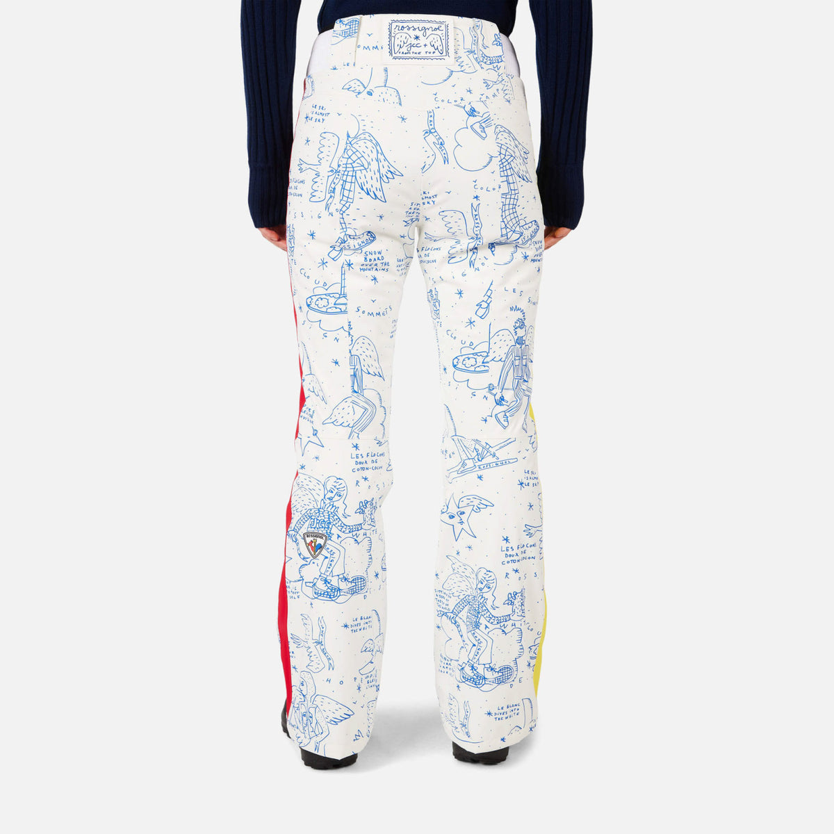 Pantaloni schi dama Rossignol JCC - W Sublim Snow angels artic print