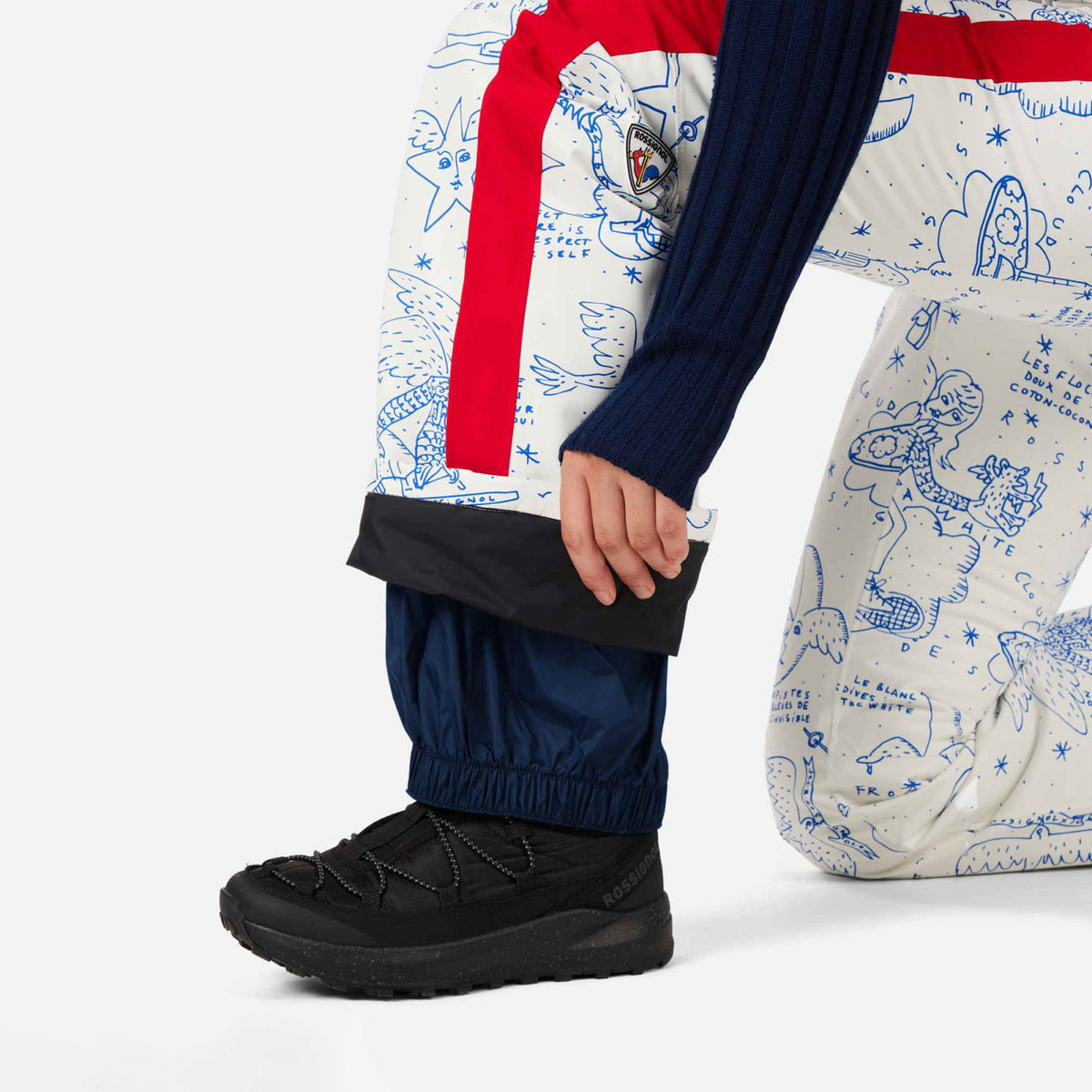 Pantaloni schi dama Rossignol JCC - W Sublim Snow angels artic print