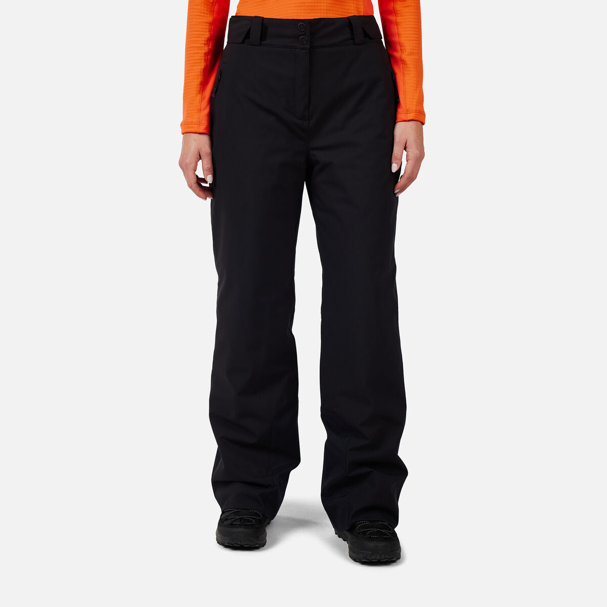 Pantaloni schi dama Rossignol STRAWPILE INSULATED Black