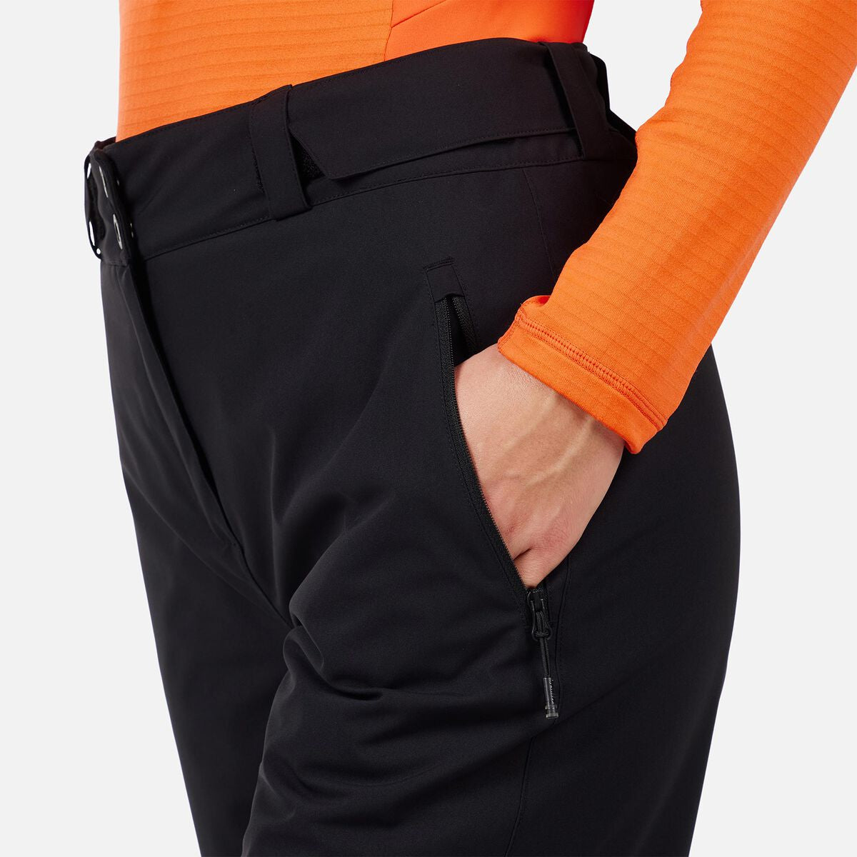 Pantaloni schi dama Rossignol STRAWPILE INSULATED Black