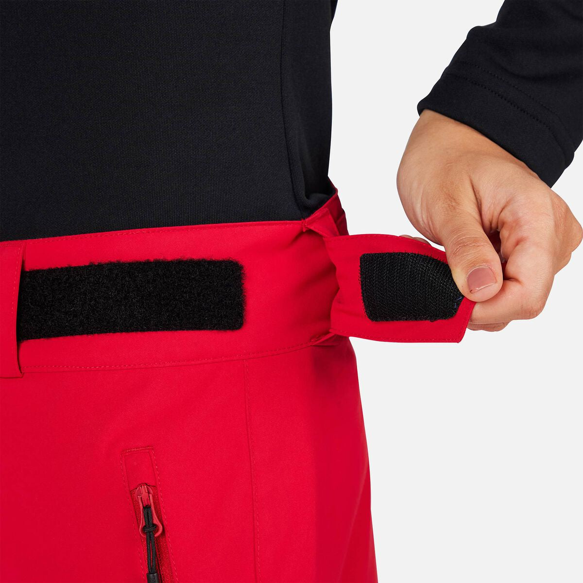 Pantaloni schi dama Rossignol STRAWPILE INSULATED Ruby Red