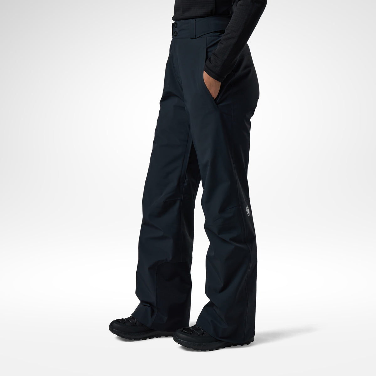 Pantaloni schi dama Rossignol W 4WS Blackside insulated - Black