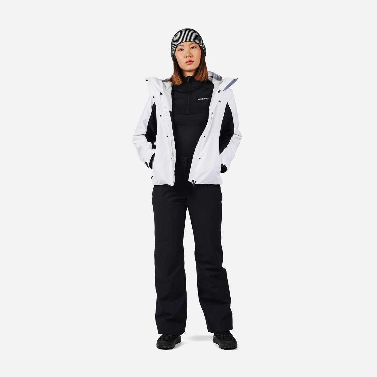 Pantaloni schi dama Rossignol INSULATED SKI Black