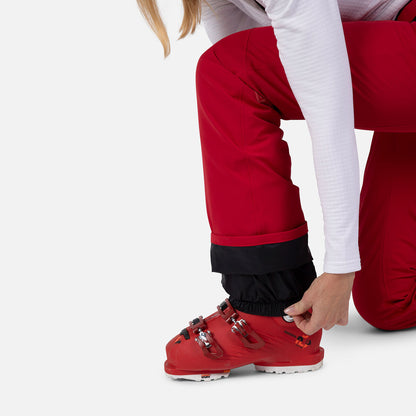 Pantaloni schi dama Rossignol W BLACKSIDE Ruby Red