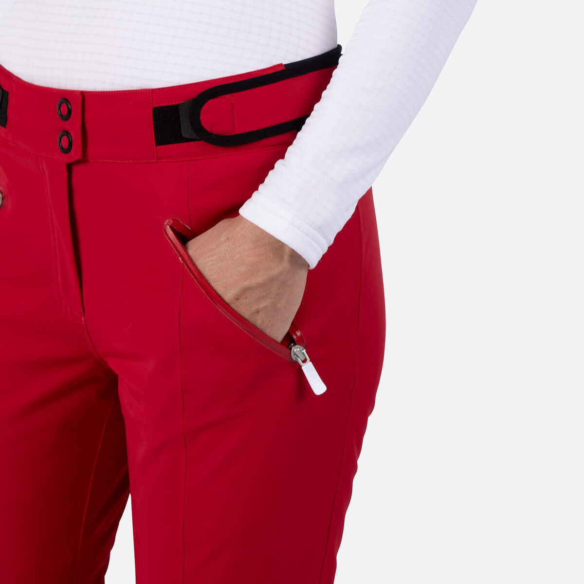 Pantaloni schi dama Rossignol W BLACKSIDE Ruby Red
