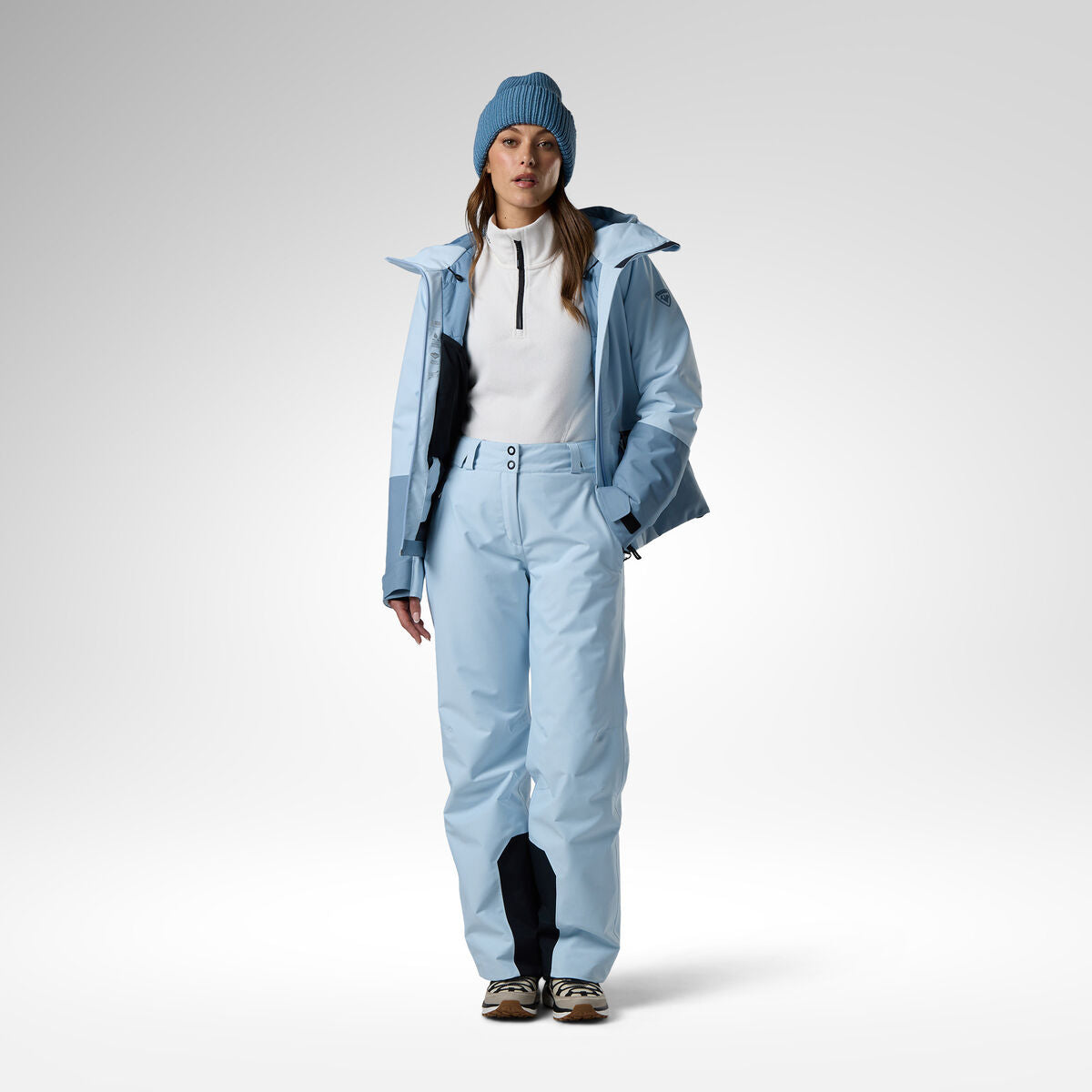 Pantaloni schi dama Rossignol W Classic insulated - Blue aura