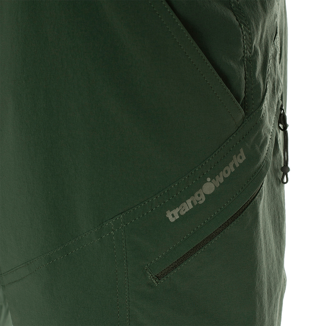 Pantaloni scurti dama Trangoworld YITTU VN - Kombu green