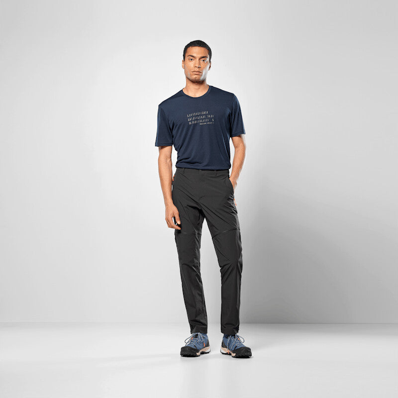 Pantaloni barbati Salewa PUEZ TALVENO DURASTRETCH 2IN1 Negru