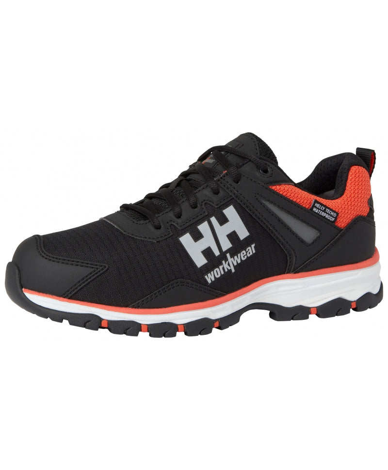 Pantofi protectie Helly Hansen Chelsea Evolution 2 Low HT Soft Toe, O2, HRO, SRC, ESD, negru portocaliu