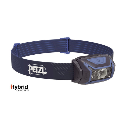 Petzl Actik Grey Blue Lanterna Frontala