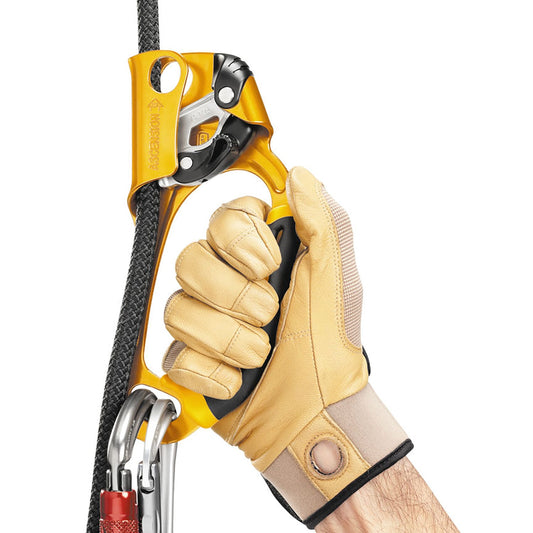 Petzl Ascension Left Black Blocator Mana Stanga