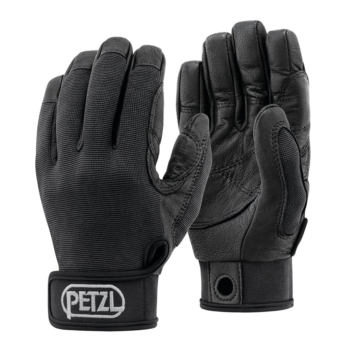 Petzl Cordex Black Manusi Piele Alpinism