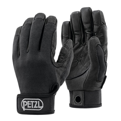 Petzl Cordex Black Manusi Piele Alpinism