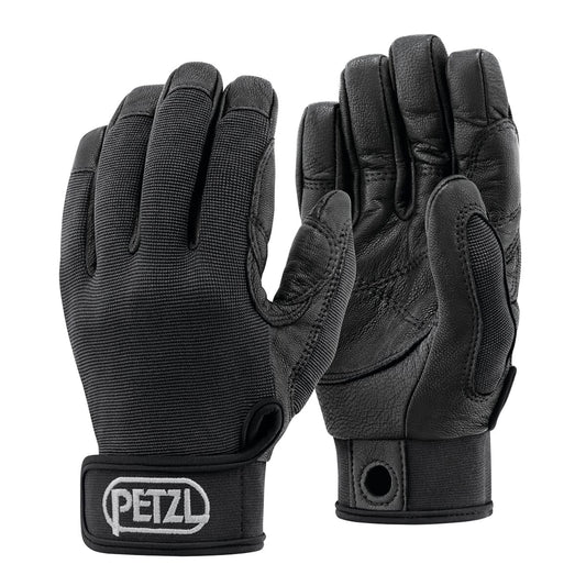 Petzl Cordex Black Manusi Piele Alpinism