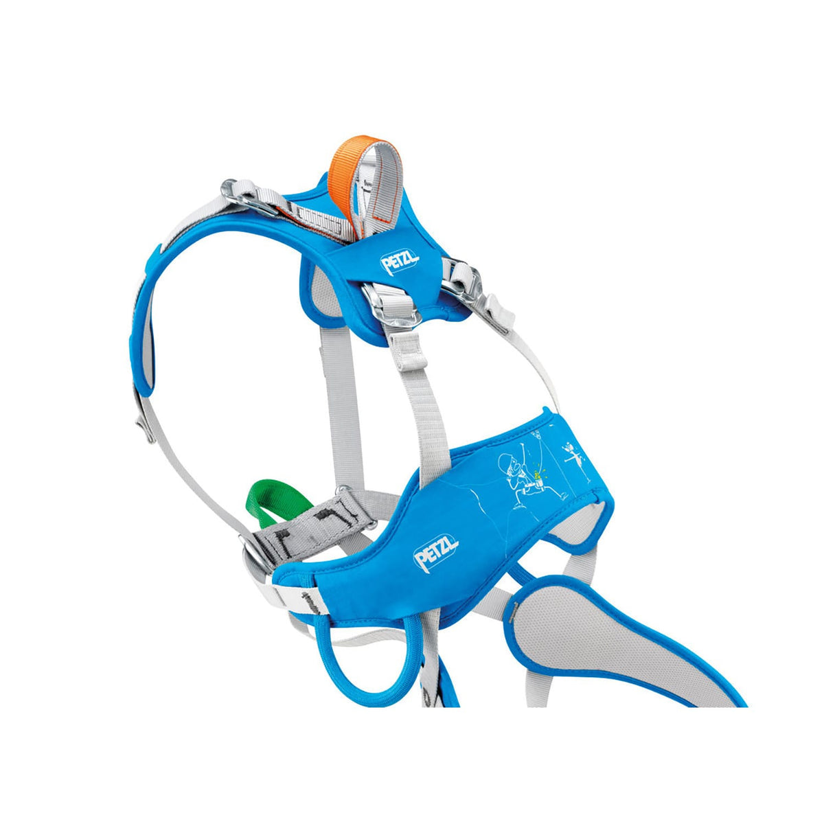 Petzl Ouistiti Blue Ham Alpinism Copii