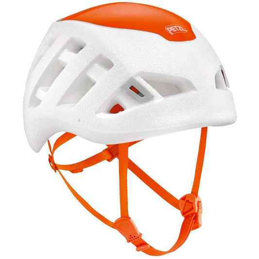 Petzl Sirocco White   Orange Casca Alpinism