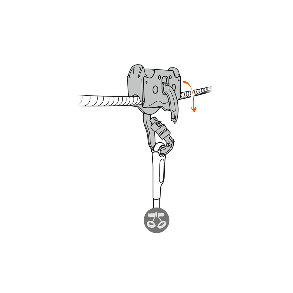 Petzl Trac Guide Scripete Tiroliana