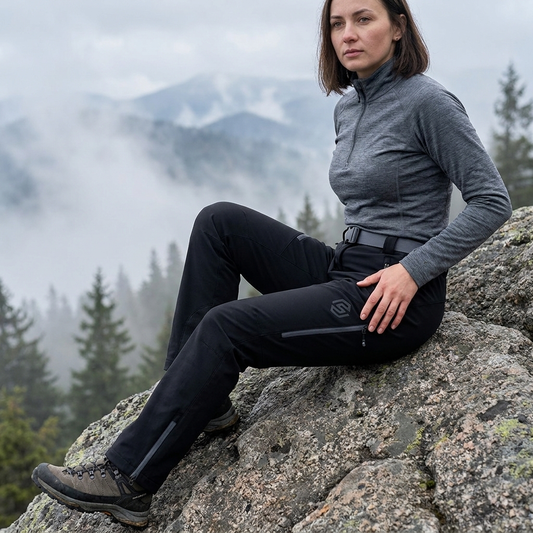 Pantaloni femei Sphere Pro Lorna Nero – Trekking & Schi de tură