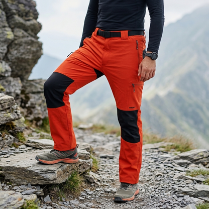 Pantaloni softshell bărbați Sphere Pro Madeira Naranja iarna