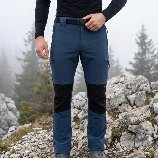 Pantaloni softshell bărbați Sphere Pro Madeira Azul-iarna