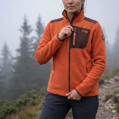 Sphere Pro Cynthia – Jachetă Fleece Femei Coral cu Tehnologie DWR