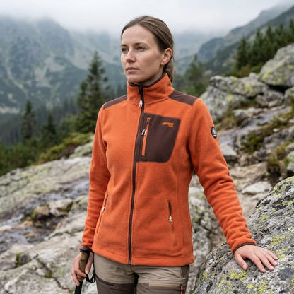 Sphere Pro Cynthia – Jachetă Fleece Femei Coral cu Tehnologie DWR