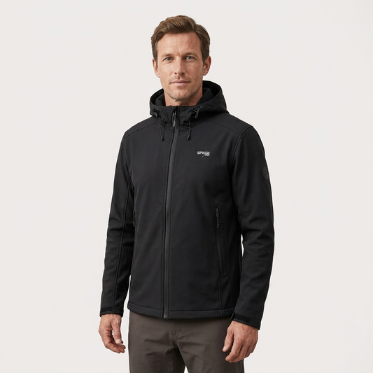 Jacketă softshell pentru barbati Sphere Pro Andrew – 10K/5K Negru