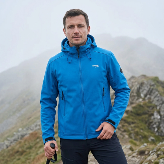 Jacketă softshell pentru barbati Sphere Pro Andrew – 10K/5K Albastru