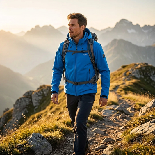 Jacketă softshell pentru barbati Sphere Pro Andrew – 10K/5K Albastru
