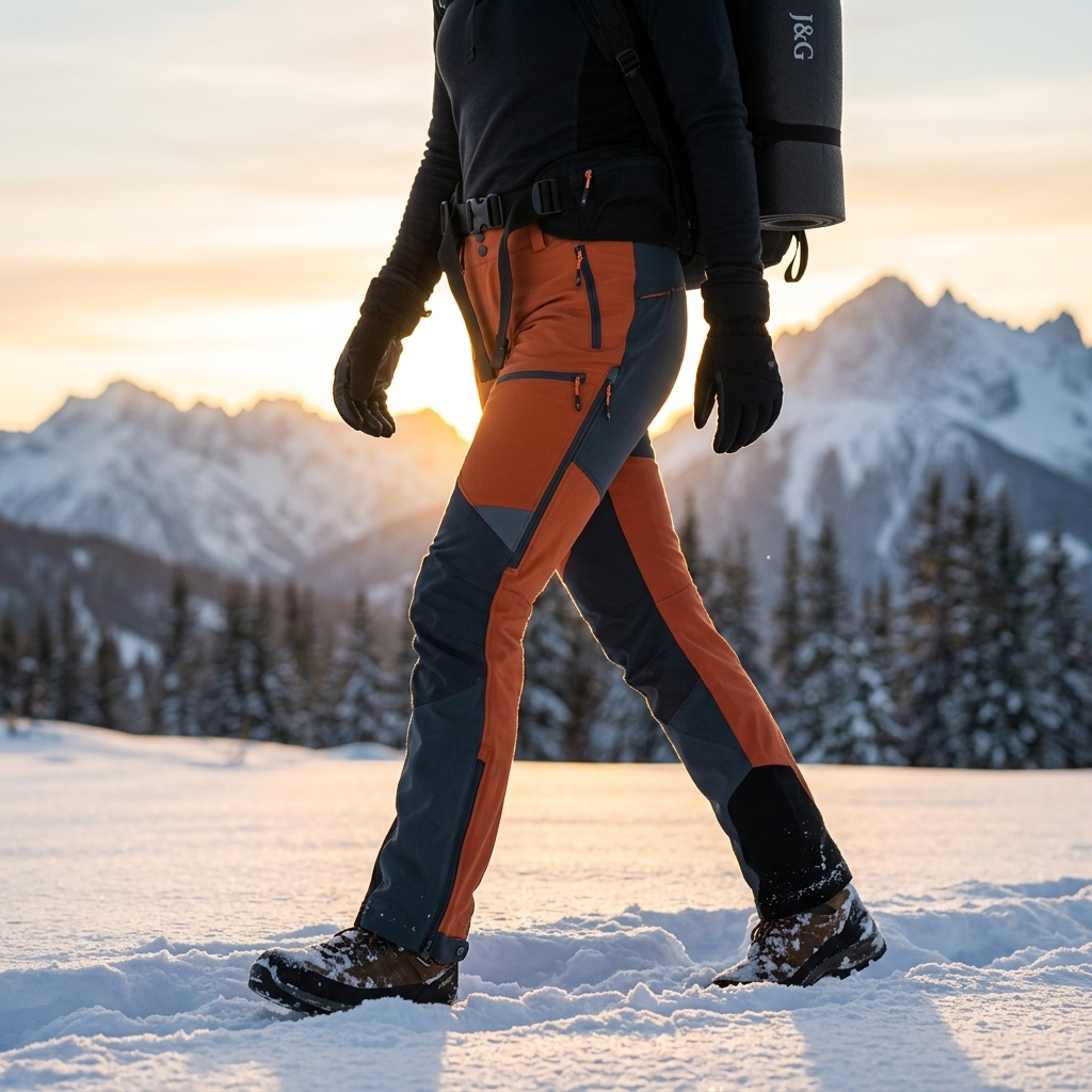 Pantaloni softshell hiking barbati Sphere Pro Gulag iarna