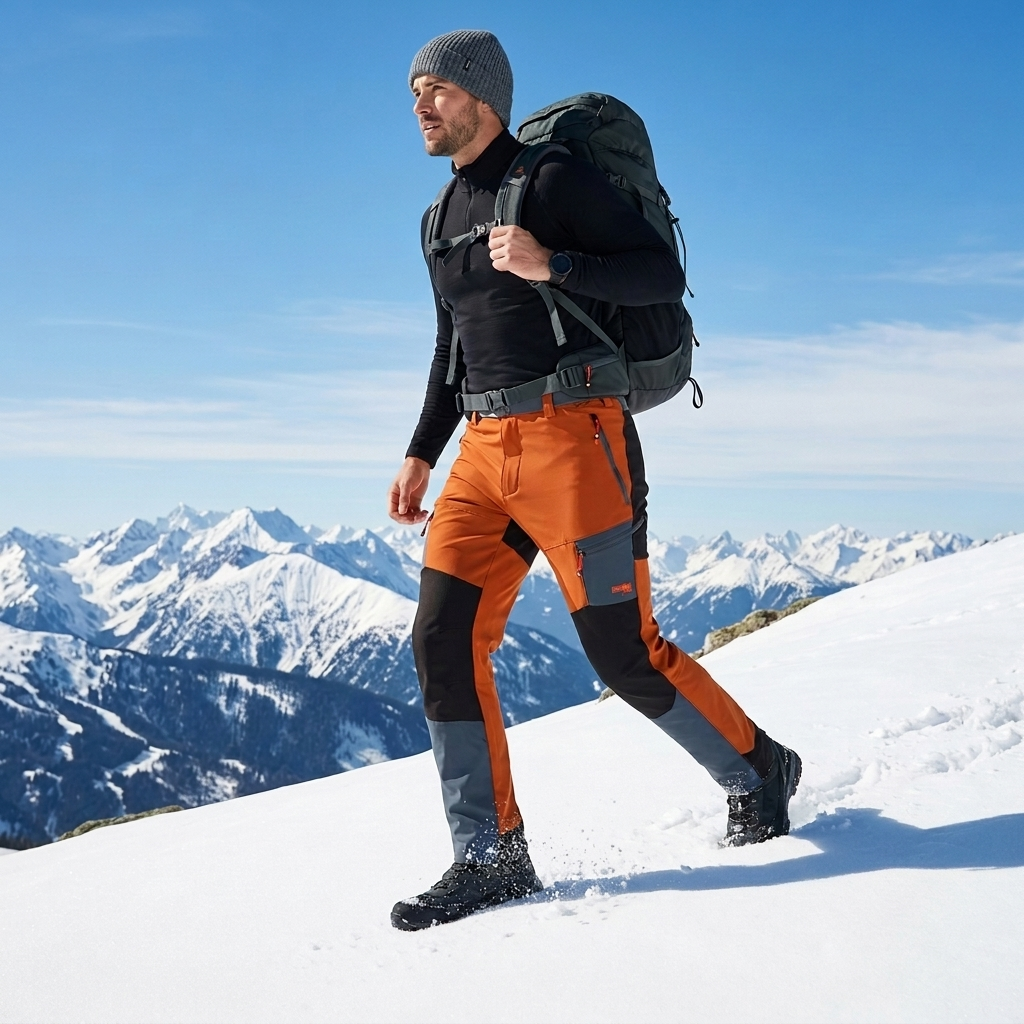 Pantaloni softshell hiking barbati Sphere Pro Gulag iarna