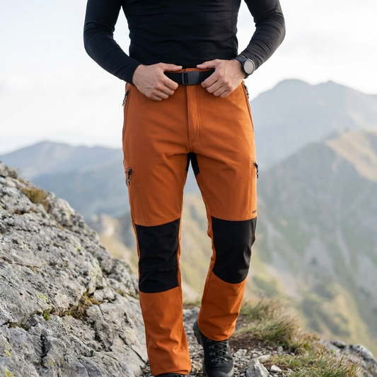 Sphere Pro Eddy – Pantaloni Bărbați 3 Sezoane Naranja/Negro