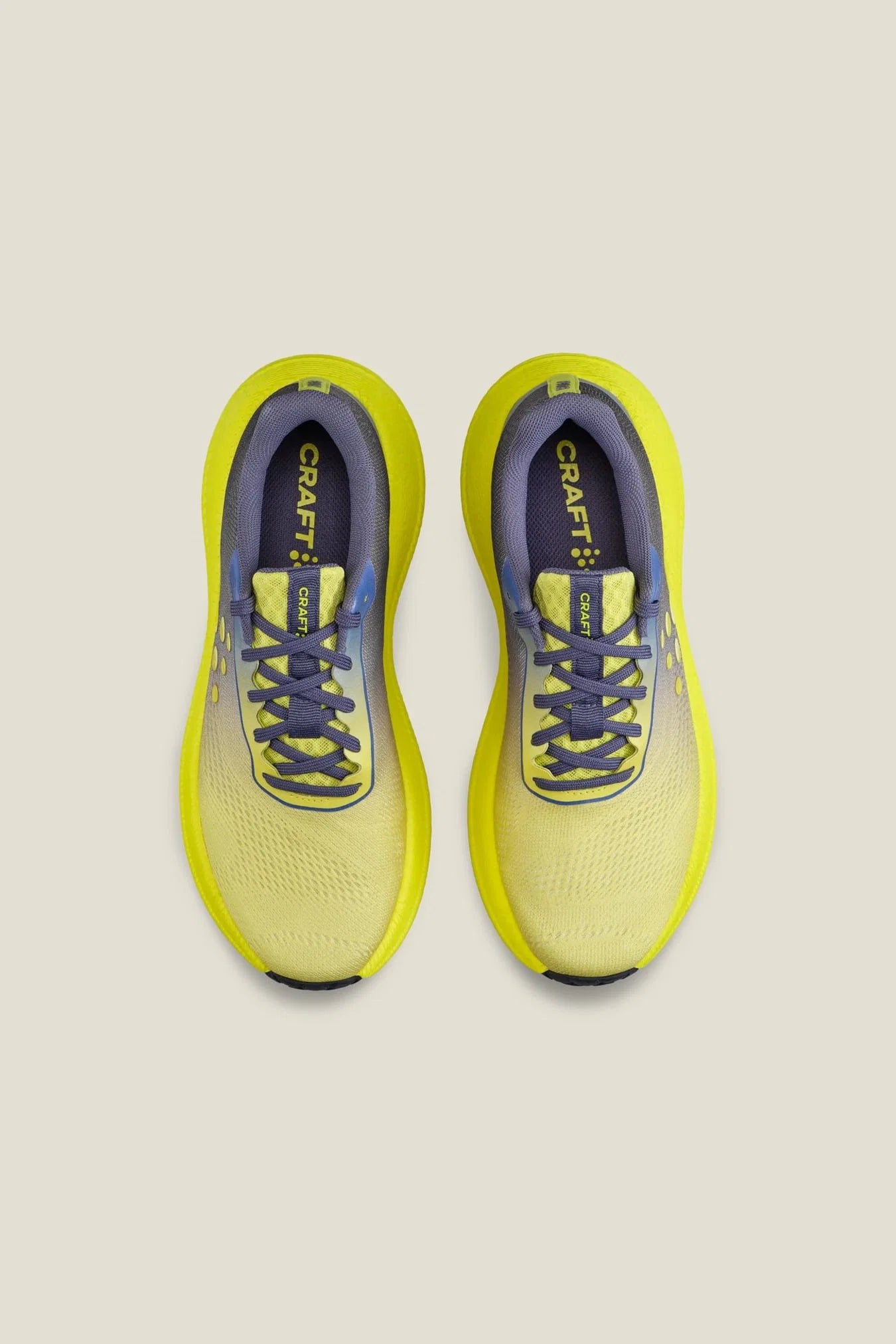 Pantofi alergare Craft Pacer 2 - galben | confort pe asfalt